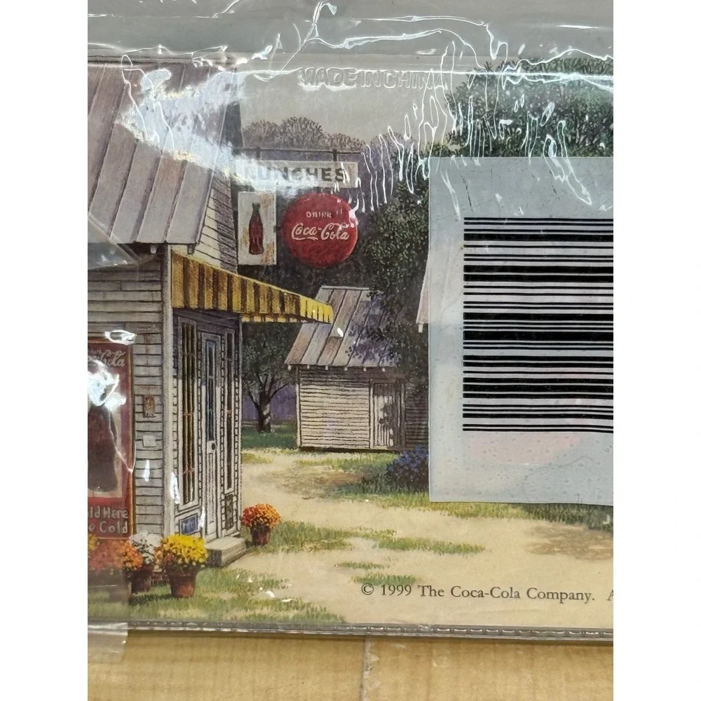 Coca-Cola 1999 Daily Planner Jim Harrison Country Store Art Vintage Pocket Size